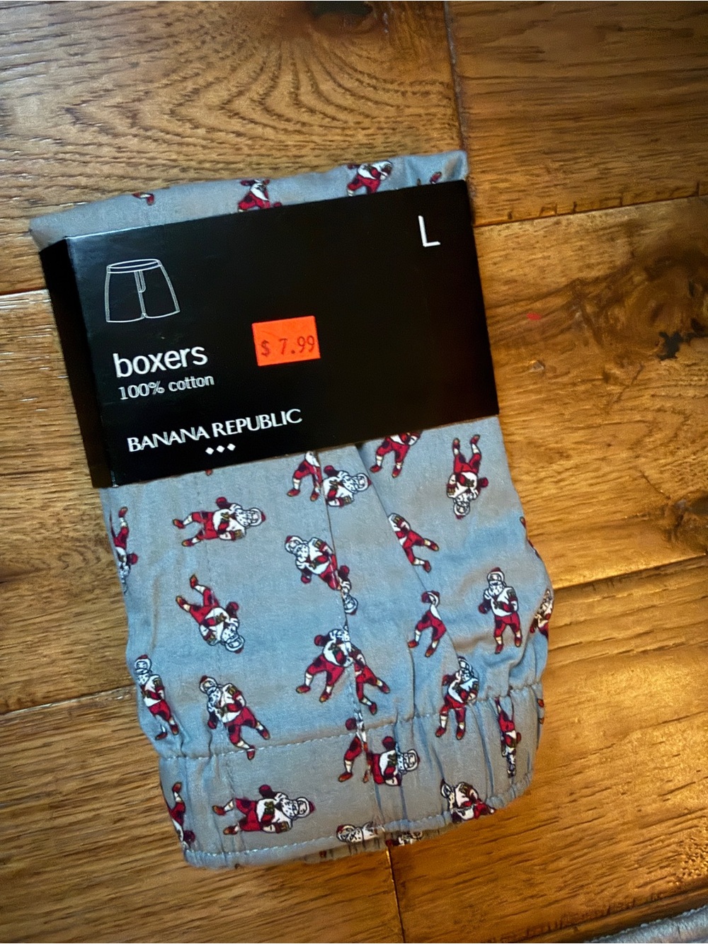 Banana Republic Men’s Black Boxer Briefs - Plaid & Pattern Assorted (7 pairs) - Picture 6 of 8
